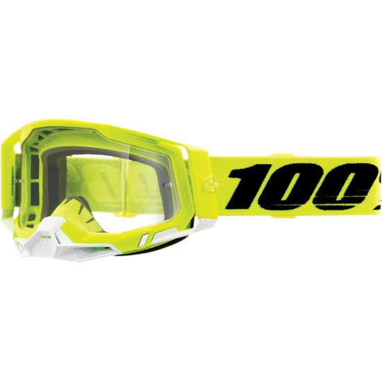 100% Racecraft 2 Goggles GOG RACECRAFT 2 YL CLR