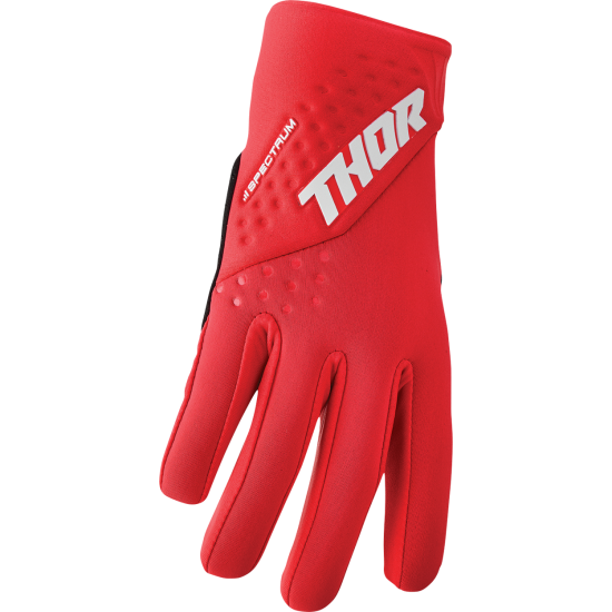 Thor Spectrum Cold Weather Gloves Glove Spect Cold Rd/Wh Xs 3330-6758