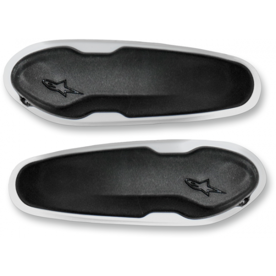 Alpinestars Replacement Boot Toe Sliders Toe Sliders Wh/Bk Smx Plu