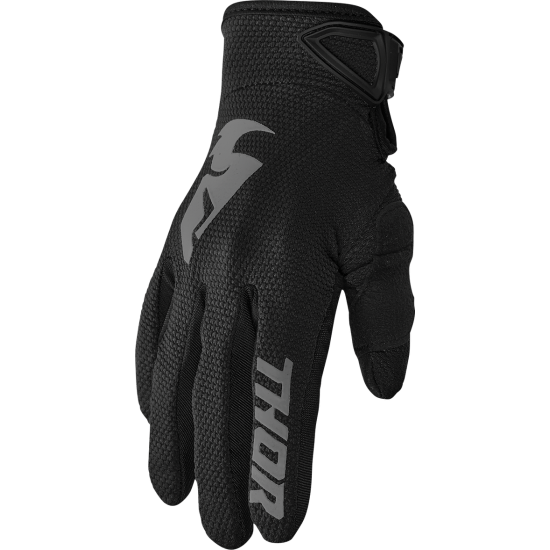 Thor Sector Gloves Glove Sector Bk/Gy Xs 3330-7249