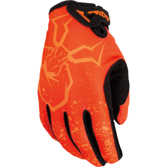 Moose Racing Youth Sx1™ Gloves Glove Youth Sx1 Orange Xs 3332-1753