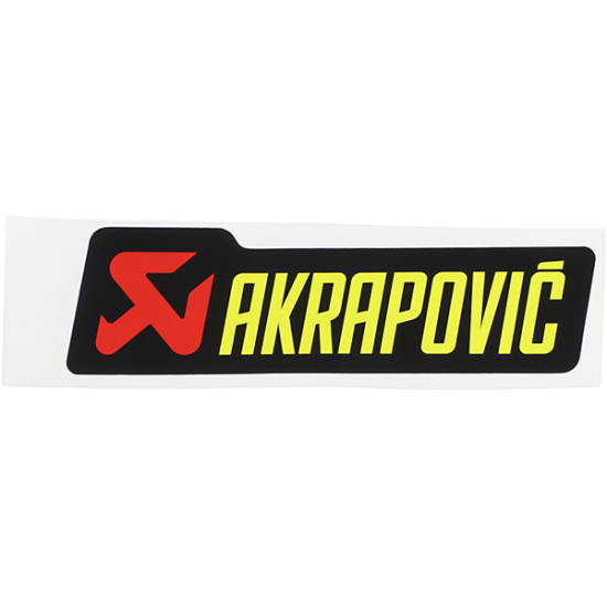 General Replacement Sticker STICKER AKRAPOVIC 150X45