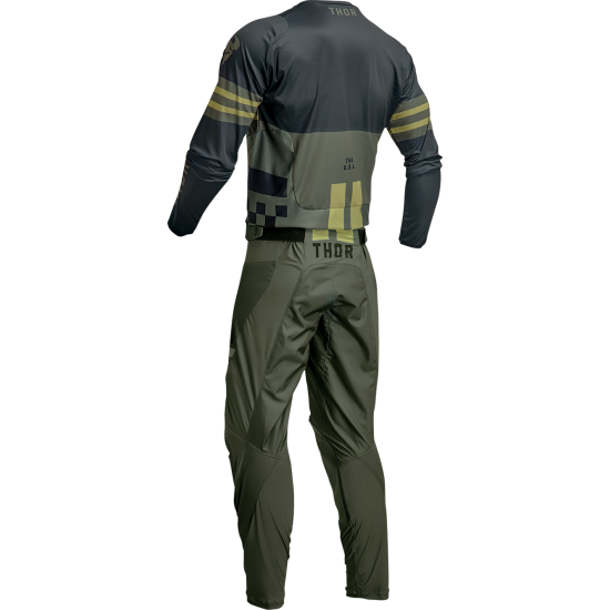 Thor Pulse Combat Jersey Jrsy Pulse Combat Army Sm 2910-7085