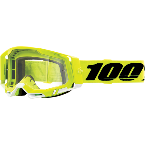 100% Racecraft 2 Goggles GOG RACECRAFT 2 YL CLR