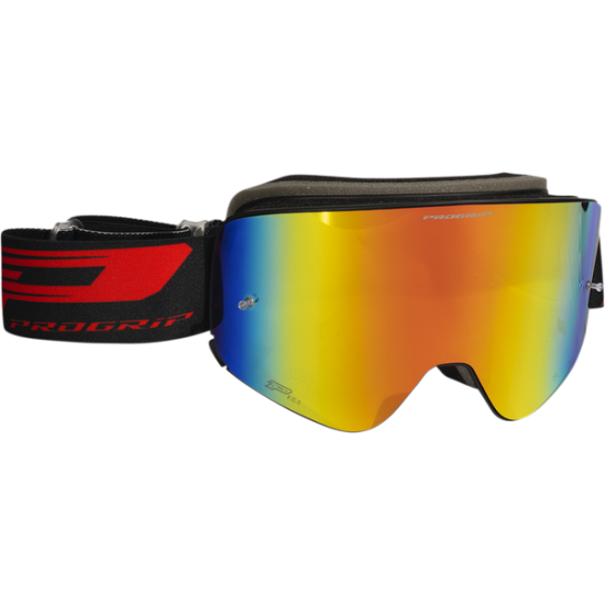 Pro Grip 3205 Motorradbrille Goggles 3205 Magnet Red Pz3205-185