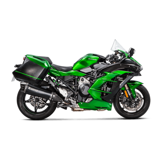 Akrapovic Slip-On Serie Schalldämpfer Muffler Ti Bl Ninja H2 Sx S-K10So21-Hraabl