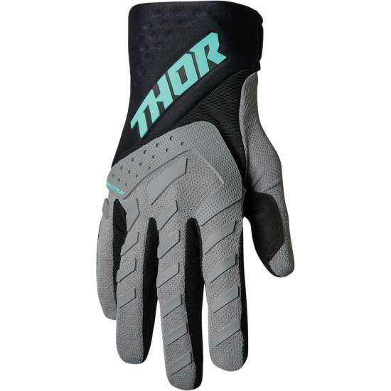 Thor Spectrum Gloves Glove Spectrm Gy/Bk/Mt 2X 3330-6830