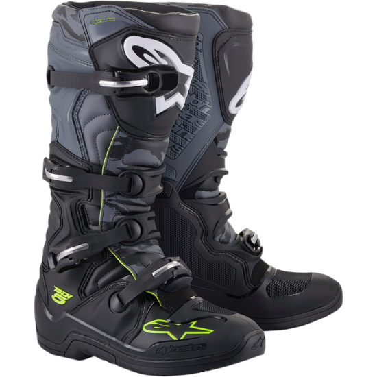 Alpinestars Tech 5 Boots Tech5 Bk/Gy/Yl Fl 12