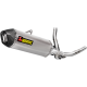 Akrapovic Racing-Line-Auspuffanlage Exhaust Rac Ss/Ti V-Strom S-S6R9-Wt