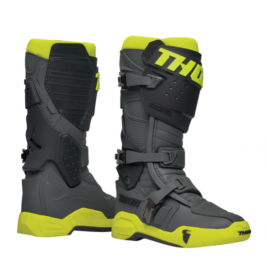 Thor Radial Mx Stiefel Boot Radial Gy/Flo Yl 7 3410-2745