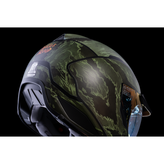 Icon Domain™ Tiger'S Blood Helmet Hlmt Domn Tigrblood Gn Xl