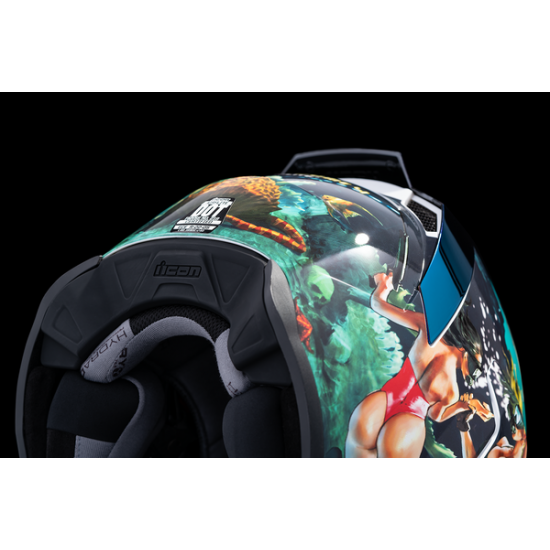 Icon Airflite™ Pleasuredome4 Helmet Hlmt Aflt Plsurdme4 Bl Md