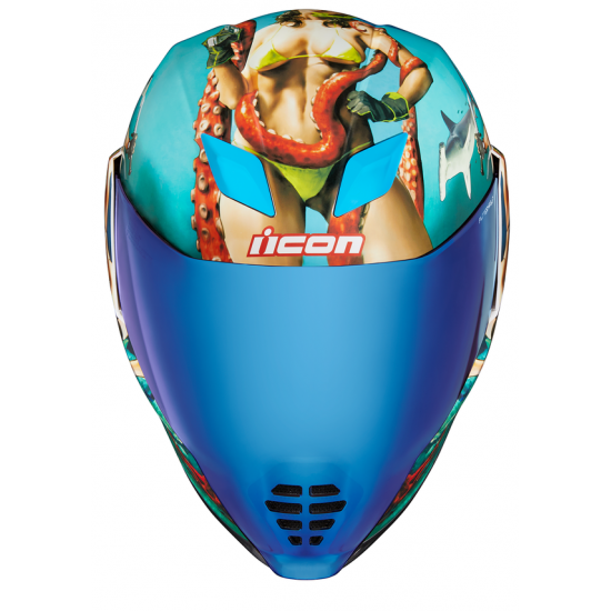 Icon Airflite™ Pleasuredome4 Helmet Hlmt Aflt Plsurdme4 Bl 3X