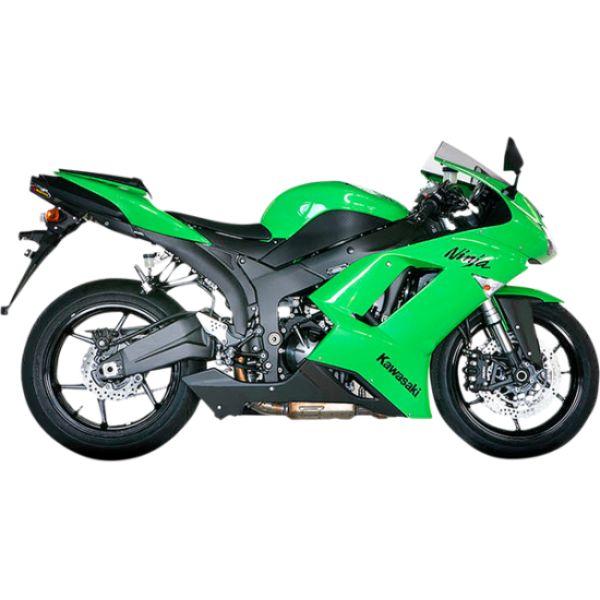 Akrapovic Slip-On Serie Schalldämpfer Muffler Ti/Cf Zx-6R 07/08 S-K6So5-Hact