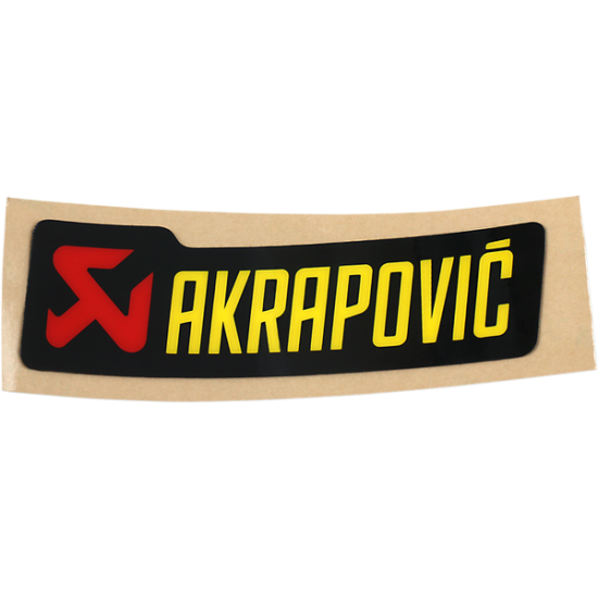 Ersatz-Aufkleber STICKER AKRAPOVIC 90X26.5