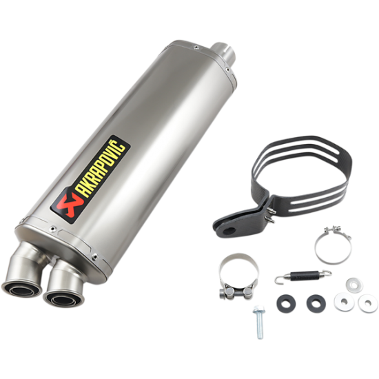 Akrapovic Titan Endschalldämpfer Muffler Ti/Ss Crf1000L S-H10So22-Hwt