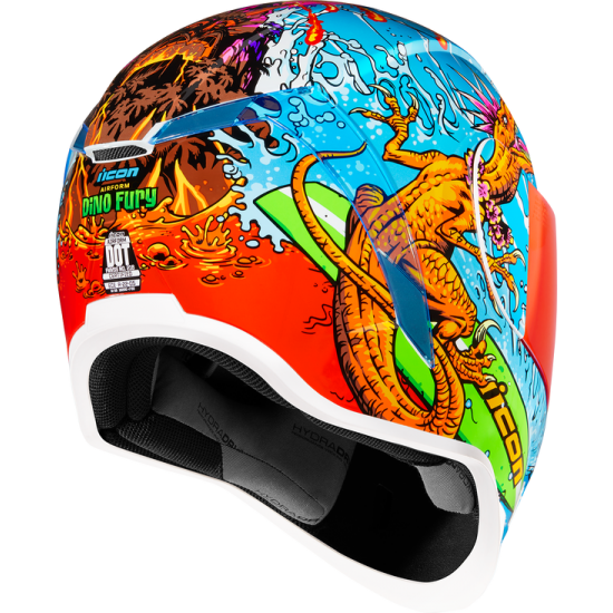 Icon Airform™ Dino Fury Helmet Hlmt Afrm Dino Fury Bl Sm