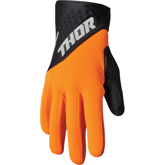 Thor Spectrum Cold Weather Gloves Glove Spect Cold Or/Bk Md 3330-6748