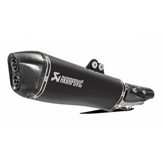 Akrapovic Slip-On Line Schalldämpfer Für Roller Muffler Ss Blk Kym Ak550 S-Ky5So1-Hraassbl