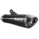 Akrapovic Slip-On Series Muffler Muffler Ti Blk Rninet Scr S-B12So17-Hbrbl