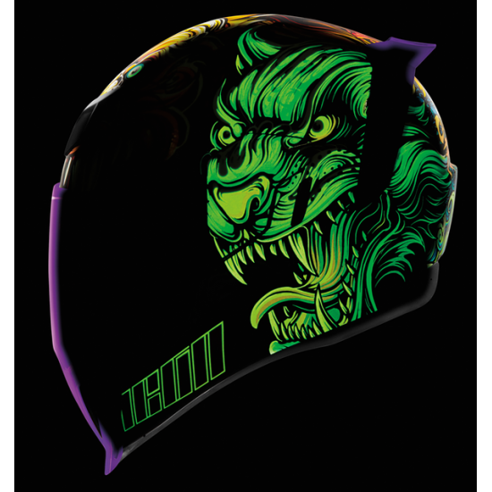 Icon Airflite™ Cat Scratch Fever Helmet Hlmt Aflt Csf23 Bl Xl