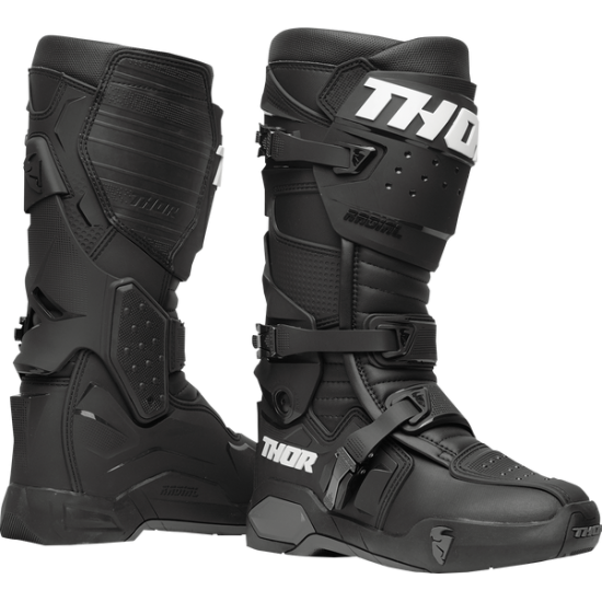 Thor Radial Mx Boots Boot Radial Black 7 3410-2253