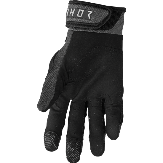 Thor Terrain Gloves Glove Terrain Bk/Ch Md 3330-7281