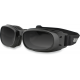 Bobster Piston Motorradbrille Goggle Piston Black/Smoke Bpis01