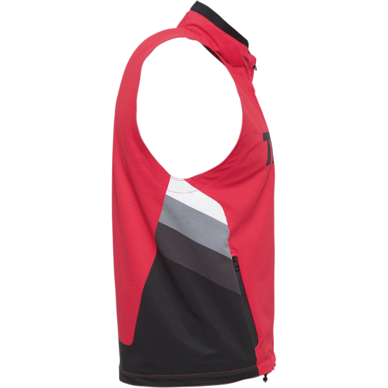 Thor Warmup Vest Vest Thor Warmup Rd/Bk Md 2830-0590