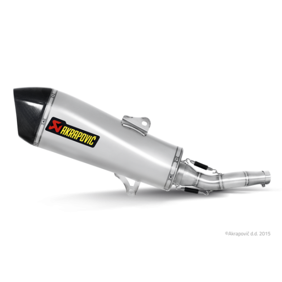 Akrapovic Slip-On Line Schalldämpfer Für Roller Muffler Ss/Cf X-Max 400 S-Y4So10-Hzaass