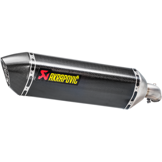 Akrapovic Carbon Fiber Slip-On Line Muffler Muffler Cf Sv650 16-18 S-S6So9-Hrc