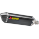 Akrapovic Carbon Fiber Slip-On Line Muffler Muffler Cf Sv650 16-18 S-S6So9-Hrc