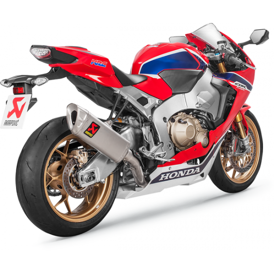 Akrapovic Racing-Line-Auspuffanlage Exhaust Rac Ti Cbr1000Rr 17 S-H10R8-Aplt