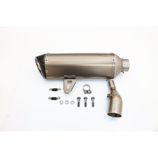 Akrapovic Slip-On Line Muffler Scooter Muffler Ss/Cf Tricity 300 S-Y3So2-Hrss