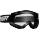 Thor Combat Racer Motorradbrille, Jugendliche Goggl Cmbt Racr Yth Bk/Wh 2601-3045