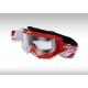 Pro Grip 3300 Motorradbrille Goggles 3300 Wh/Red Clear Pz3300-127