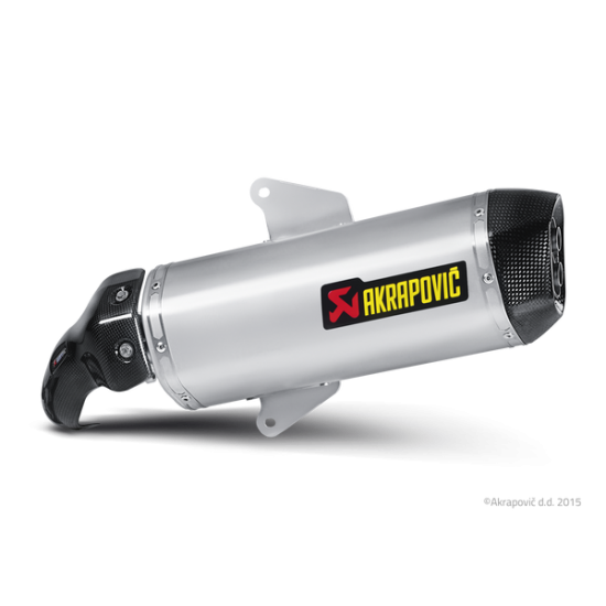 Akrapovic Slip-On Line Schalldämpfer Für Roller Muffler Ss/Cf Gp 800 S-A8So2-Hwss