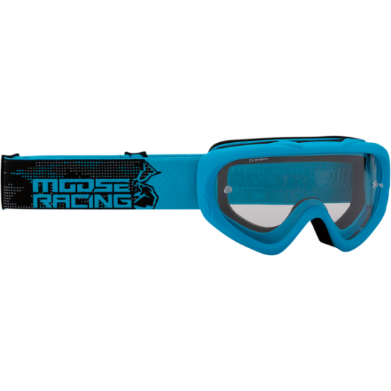 Moose Racing Qualifier Agroid™ Motorradbrille Für Jugendliche Goggl Yt Qal Agroid Blue 2601-2666