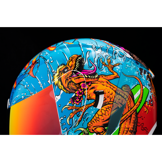 Icon Airform™ Dino Fury Helmet Hlmt Afrm Dino Fury Bl Lg