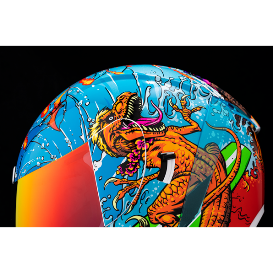 Icon Airform™ Dino Fury Helmet Hlmt Afrm Dino Fury Bl Md