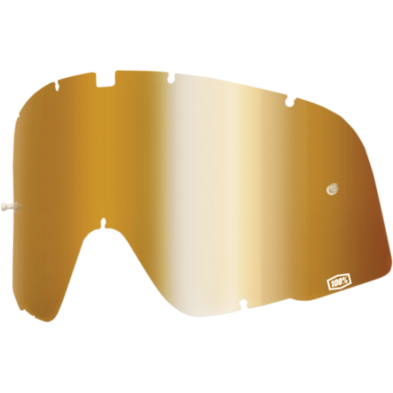 100% Barstow Classic/Legend Goggle Lens LENS BARSTOW TRUE GOLD