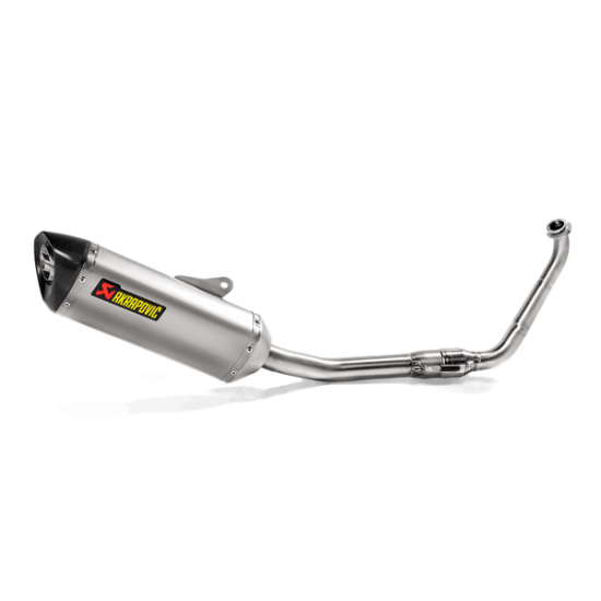 Akrapovic Racing Line Full Exhaust System Street Exhst Rac Ti/Cf Yzf-R125 S-Y125R6-Hzt