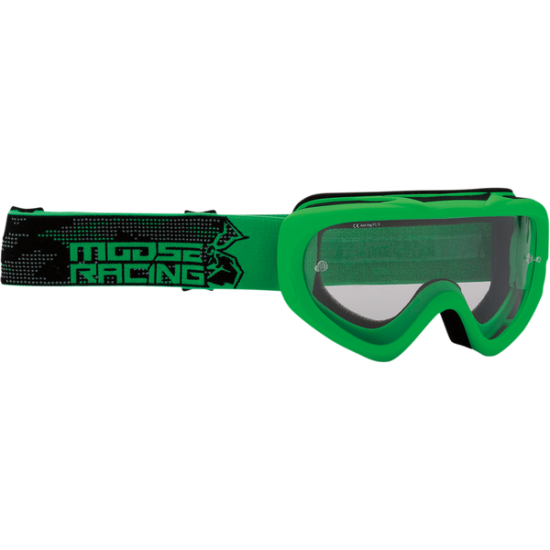 Moose Racing Qualifier Agroid™ Motorradbrille Für Jugendliche Goggl Yt Qal Agroid Green 2601-2662
