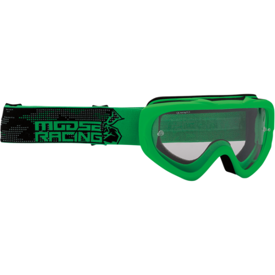 Moose Racing Youth Qualifier Agroid™ Goggles Goggl Yt Qal Agroid Green 2601-2662