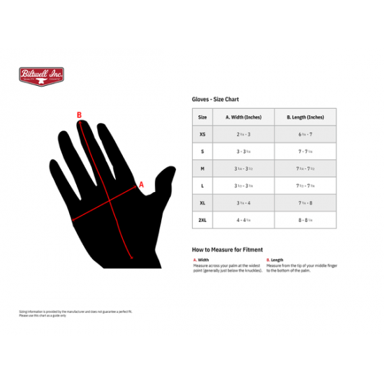 Biltwell Work Gloves Gloves Work Choc Xs 1503-0202-001