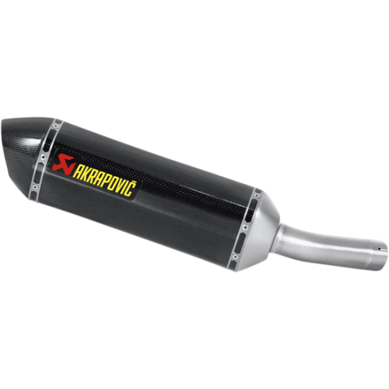 Akrapovic Carbon Fiber Slip-On Line Muffler Muffler Cf/Cf Fz8 S-Y8So1-Hrc