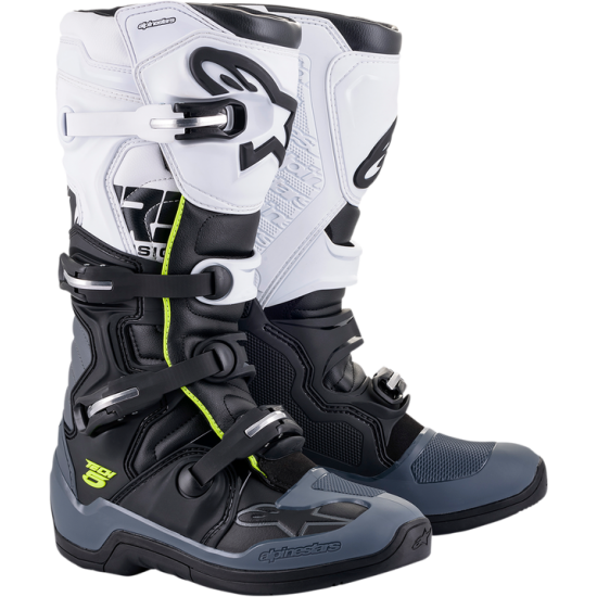 Alpinestars Tech 5 Boots Tech5 Bk/Gy/Wt 12