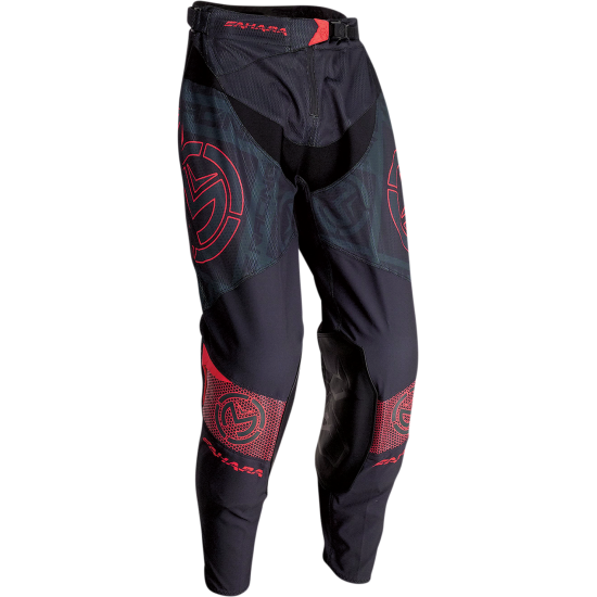 Moose Racing Sahara Pants Pant Sahara Bk/Rd 30 2901-9896