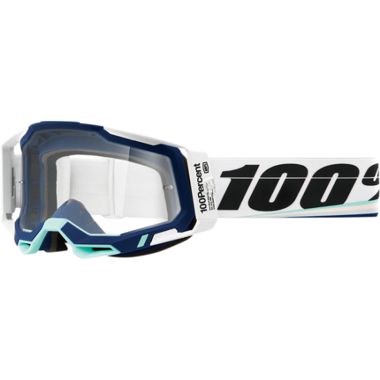 100% Racecraft 2 Goggles GOG RC2 ARSHAM CLR