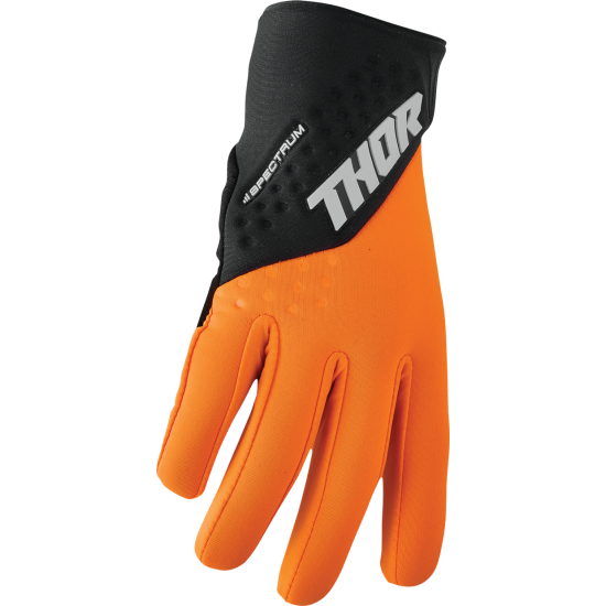 Thor Spectrum Cold Weather Gloves Glove Spect Cold Or/Bk Xs 3330-6746